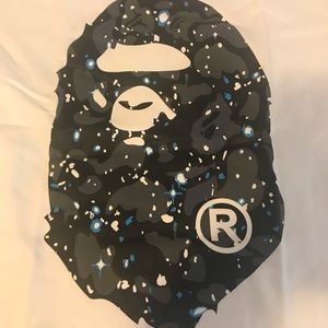 Bape space camo white tee